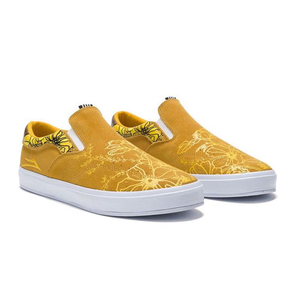 LaKai Owen VLK Gold Skate Shoes Mens | Australia VR8-3210